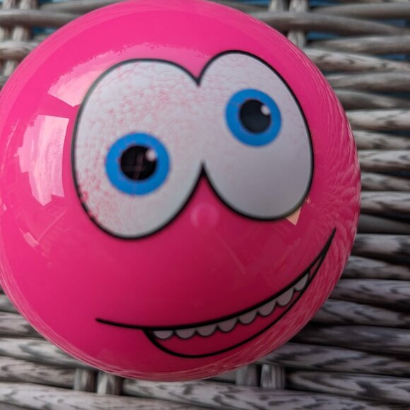 EUC Wobble Slammers Giggles Shake Toss Bounce Toss Catch Pink Hardball Ages 6 - Picture 4 of 5